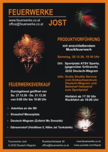 Plakat Produktvorführung 2026